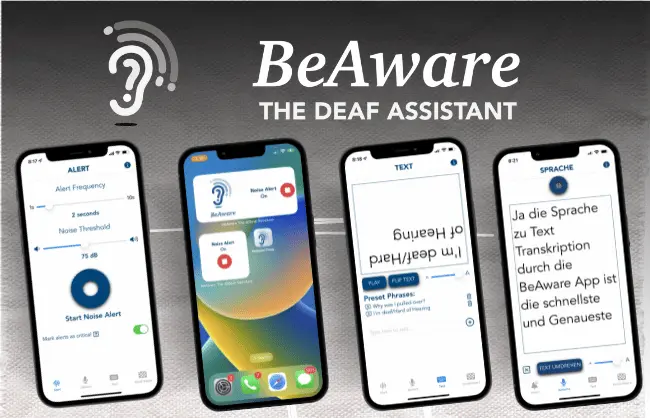 BeAware d/Deaf Assistant App